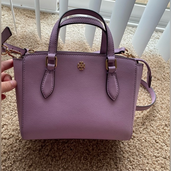 Tory Burch Emerson Mini Top Zip Tote & Emerson Slim Card Case Set - Picture 2 of 11